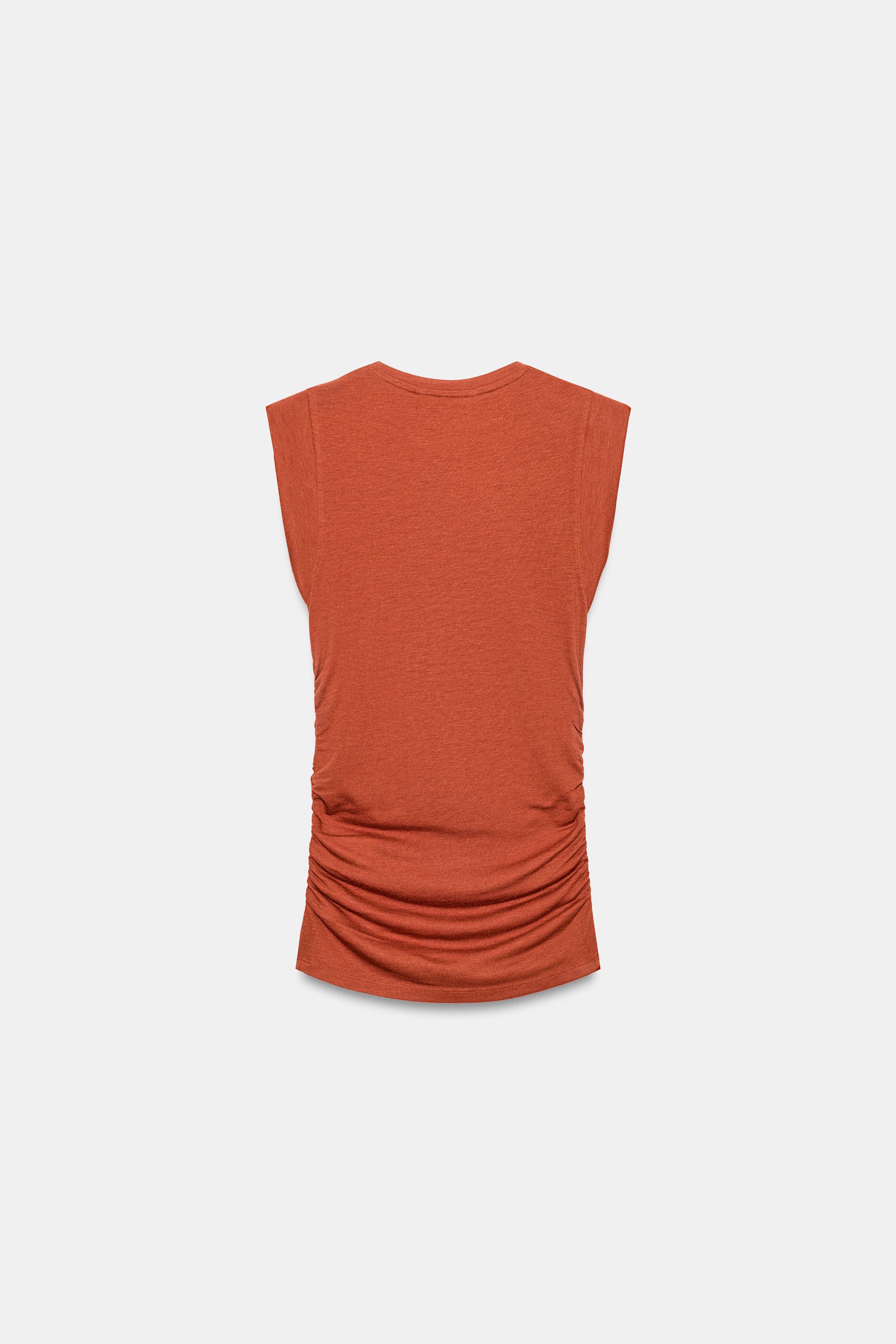 SIDE RUCHED TOP